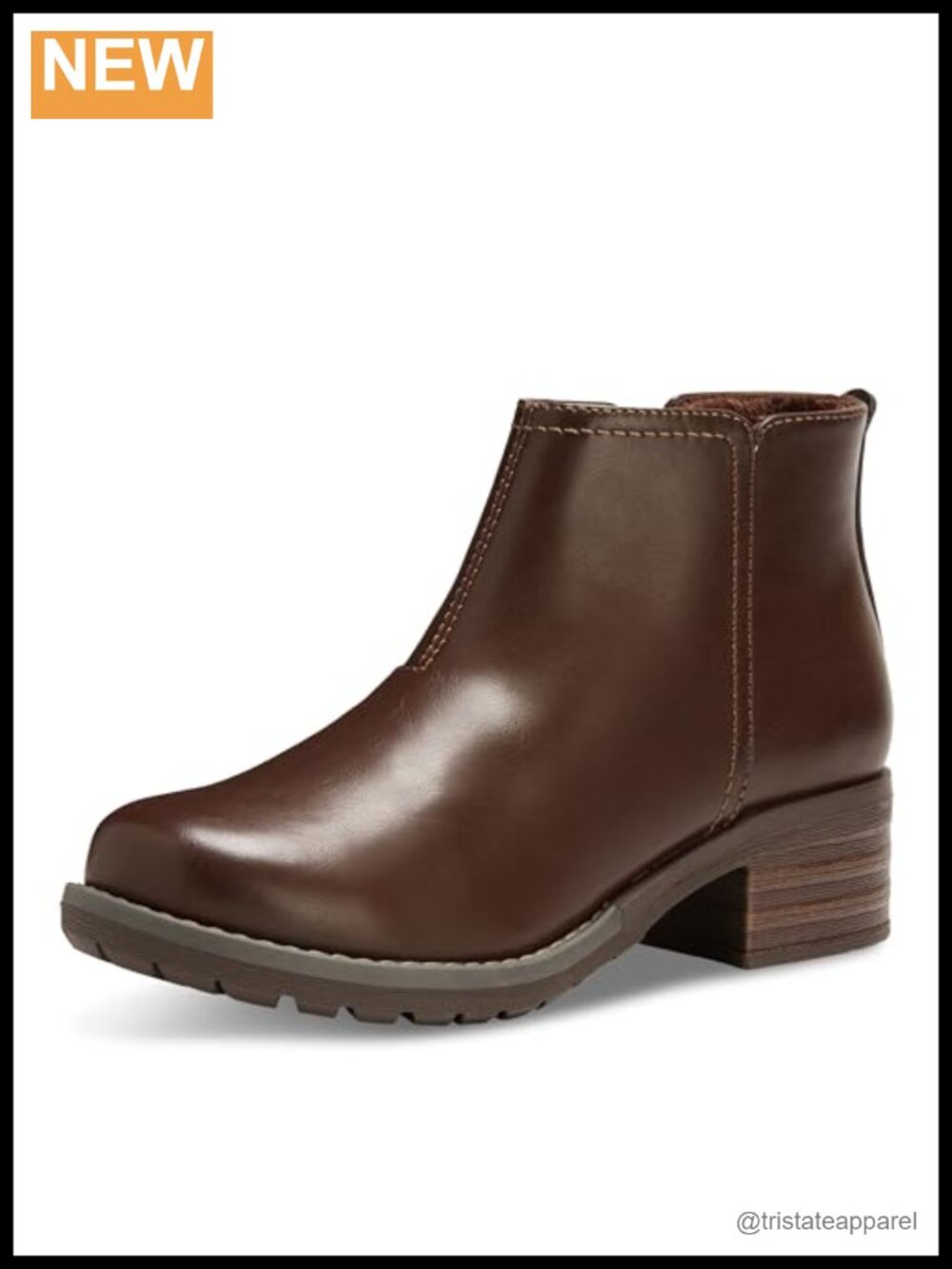 Women's Ankle Boots Chelsea Zip Up Comfort Memory Foam Insole
